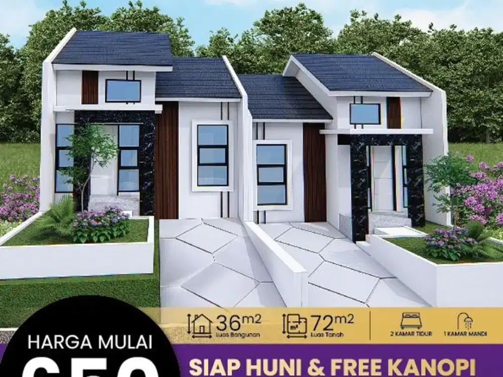 Rumah Siap Huni Cluster Hortensia at Cibubur City 5 menit ke TOL Jatikarya dan TOL Nagrak