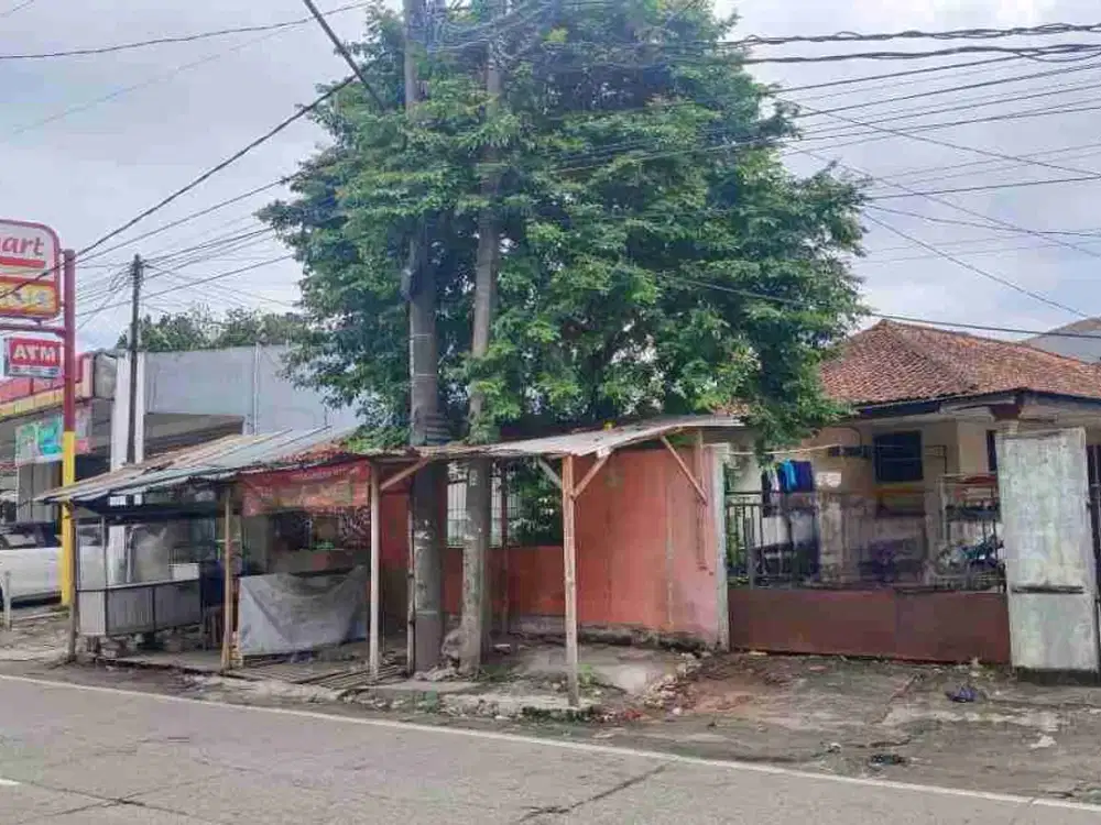 rumah di pinggir jalan sangat strategis di balaraja