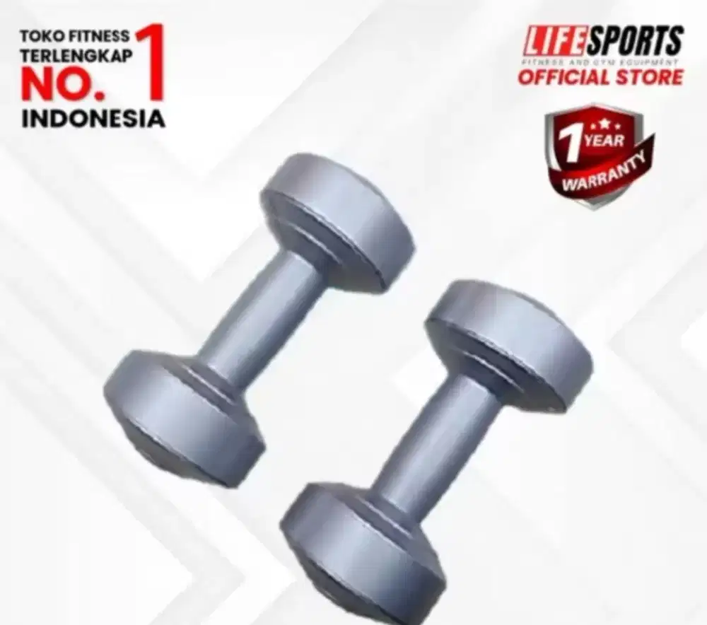 Barbel cover plastik 1kg