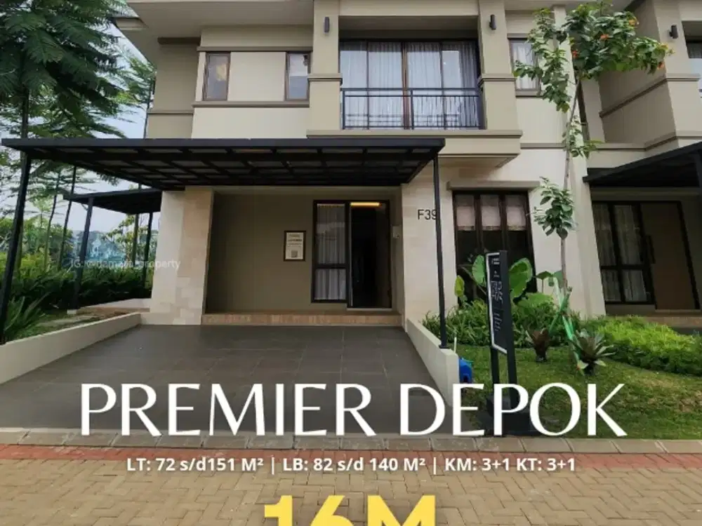 Lingkungan Nyaman & Aman! Rumah 2 Lantai di Depok Cocok untuk Keluarga