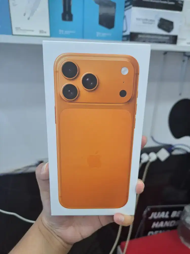 Apple IPhone 17 Pro Max 256GB Cosmic Orange New Segel Box Garansi IBOX