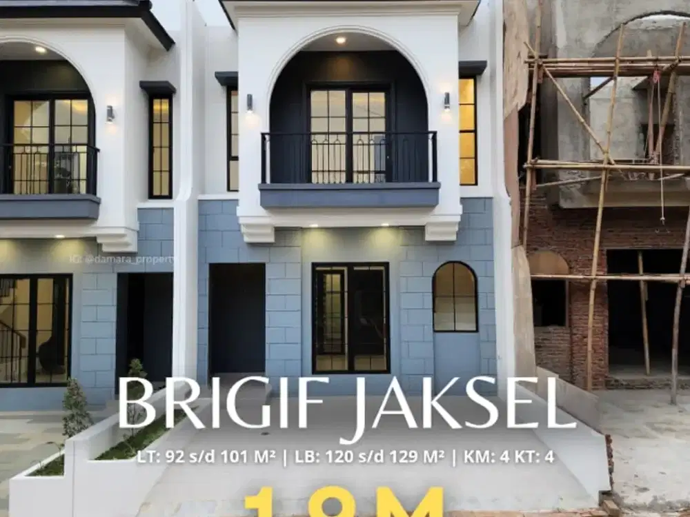 Rumah Dijual di Brigif Jakarta Selatan: Hunian Nyaman dan Strategis!