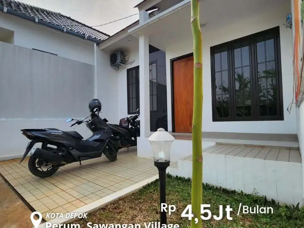 Rumah siap huni DP 0% Cluster Bukit Petro Perumahan Sawangan Villag