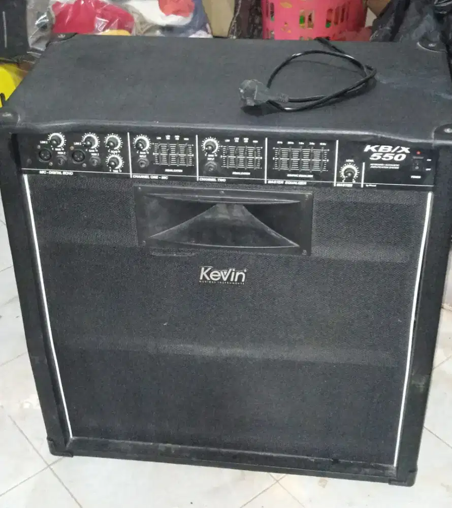 Edisi BU jual cpt aja Amplifier Keyboard Kevin KB/X-550.normal,noken