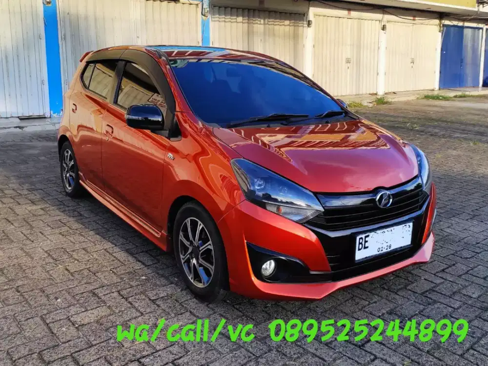 Ayla 1200cc Manual 2018, asli pribadi pemakaian sendiri
