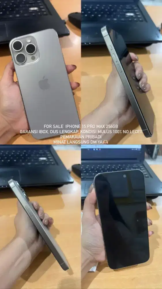 JUAL SANTAI IP 15 PROMAX 256 IBOX FULLSET MULUS NO MINUS