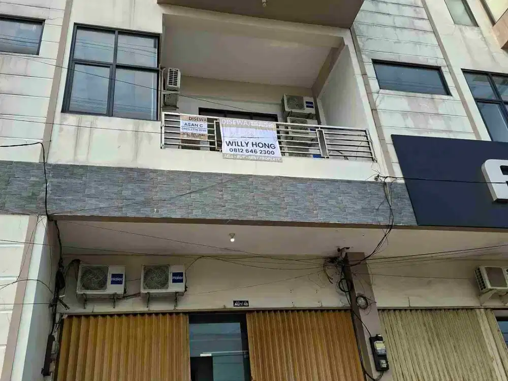 Sewa cepat ruko muara karang 8x25 ada lift