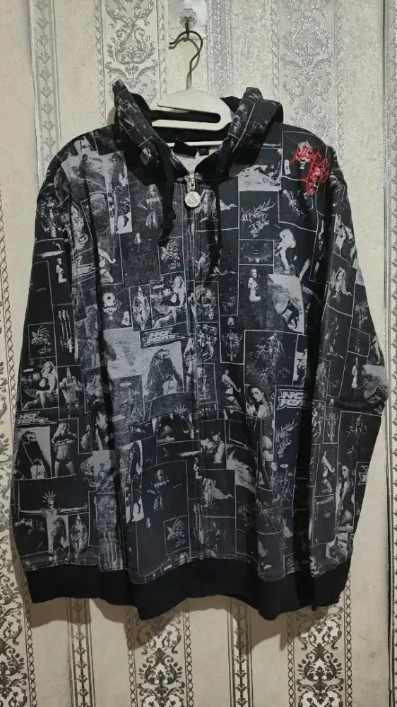 Setelan Hoodie and T-shirt NO FEAR vintage like new