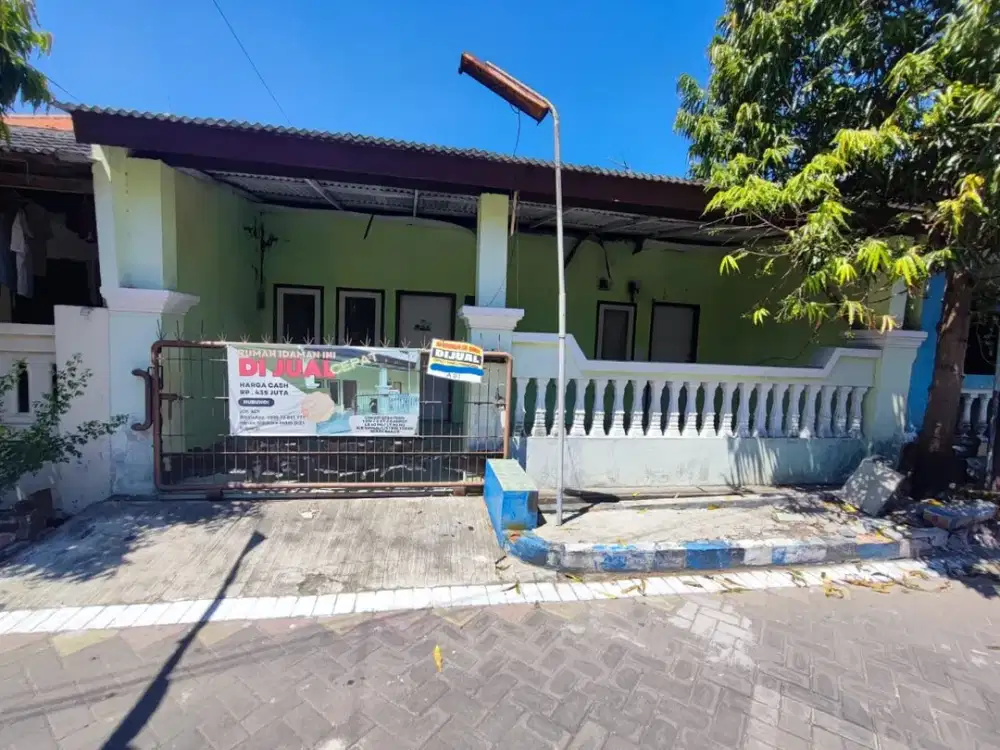 Rumah Dijual Murah Lokasi Pusat Kota Sidoarjo Perum Sidokare Indah