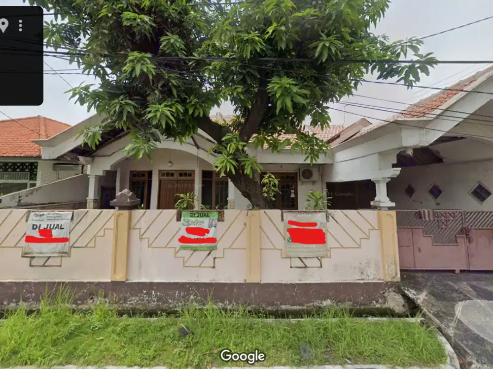 Dijual Rumah Hitung Tanah perum YKP Medokan Asri
