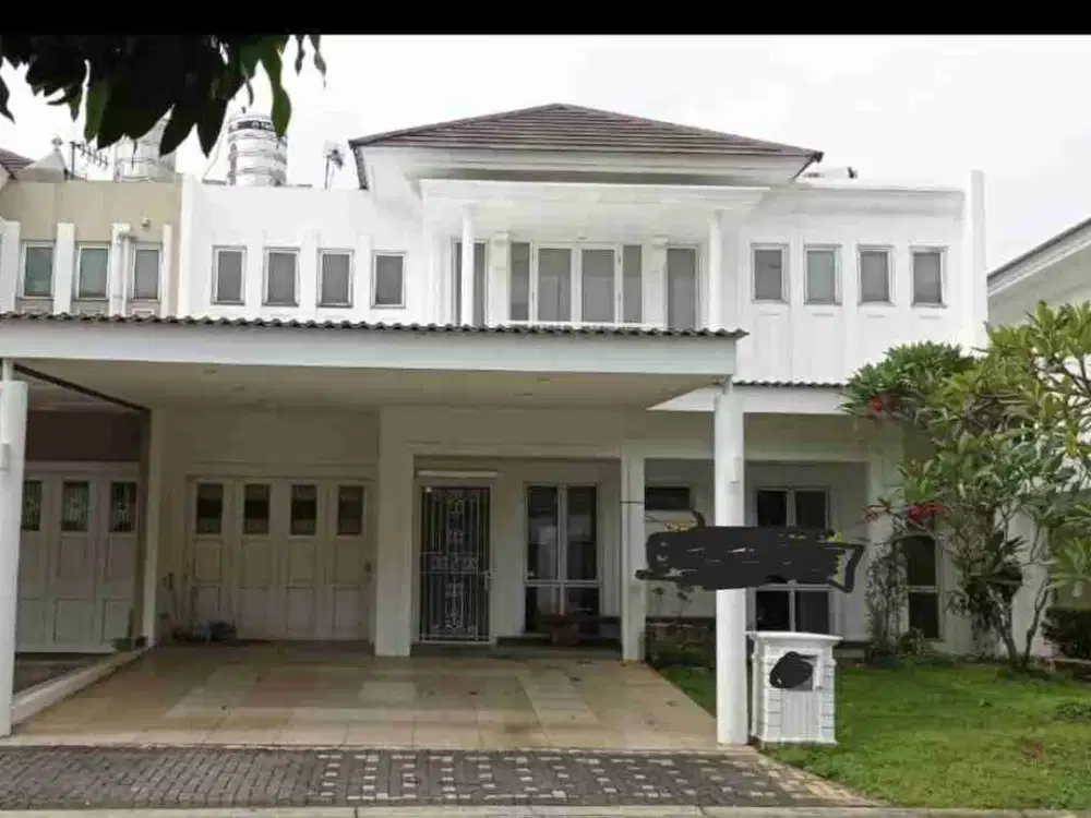 DIJUAL CEPAT RUMAH MURAH 2 LT FRANGIPANI DE PARK BSD