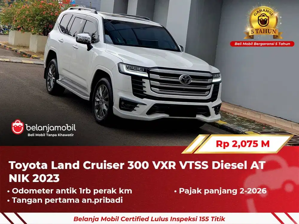 [ GARANSI 5TH ] Toyota Land Cruiser LC 300 VXR VX-R Diesel 2023/2024
