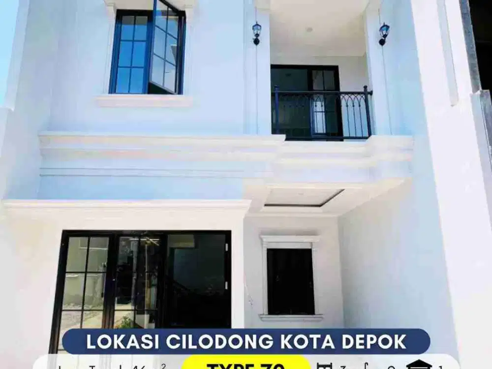 Rumah murah 2 lantai