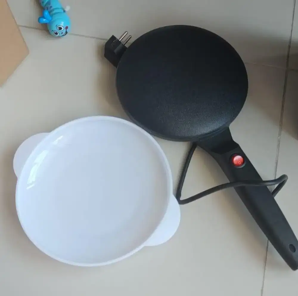 Teflon elektrik untuk creepes / kulit lumpia / risol