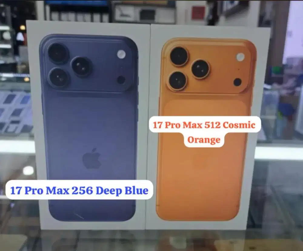Iphone 17 Promax 256GB resmi Kredit Mudah dan Singkat.