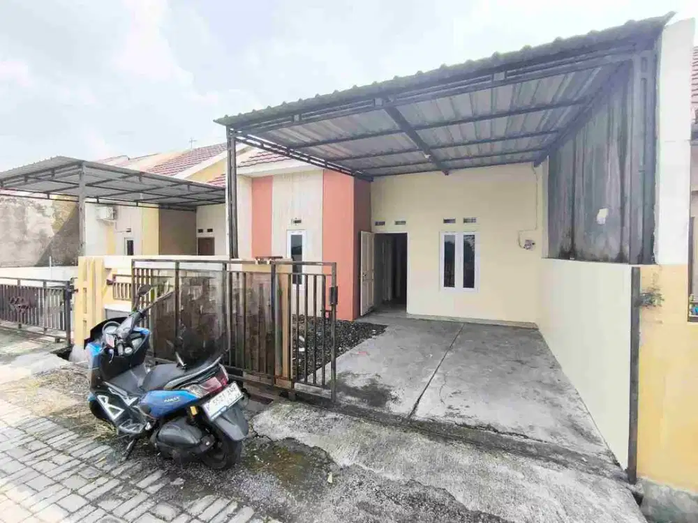 Rumah Minimalis SHM Ready Unit Nyaman Berpagar & Canopi di Wates Jaten Karanganyar