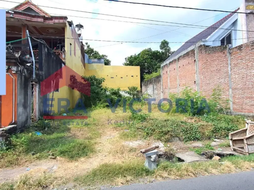 Tanah Sewa di Pusat Kota Kediri Dekat Pasar Pahing