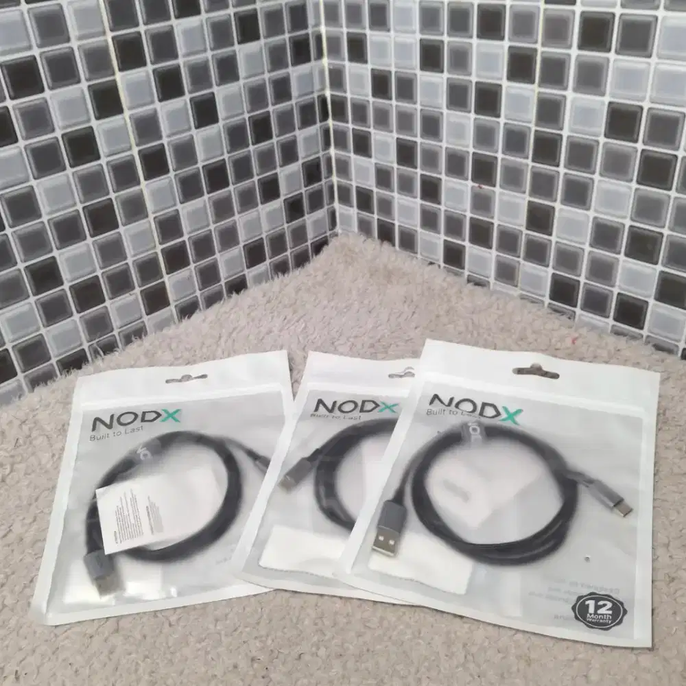 NODX KABEL CARGER CAS USB A TO USB C BARU ASLI ORIGINAL