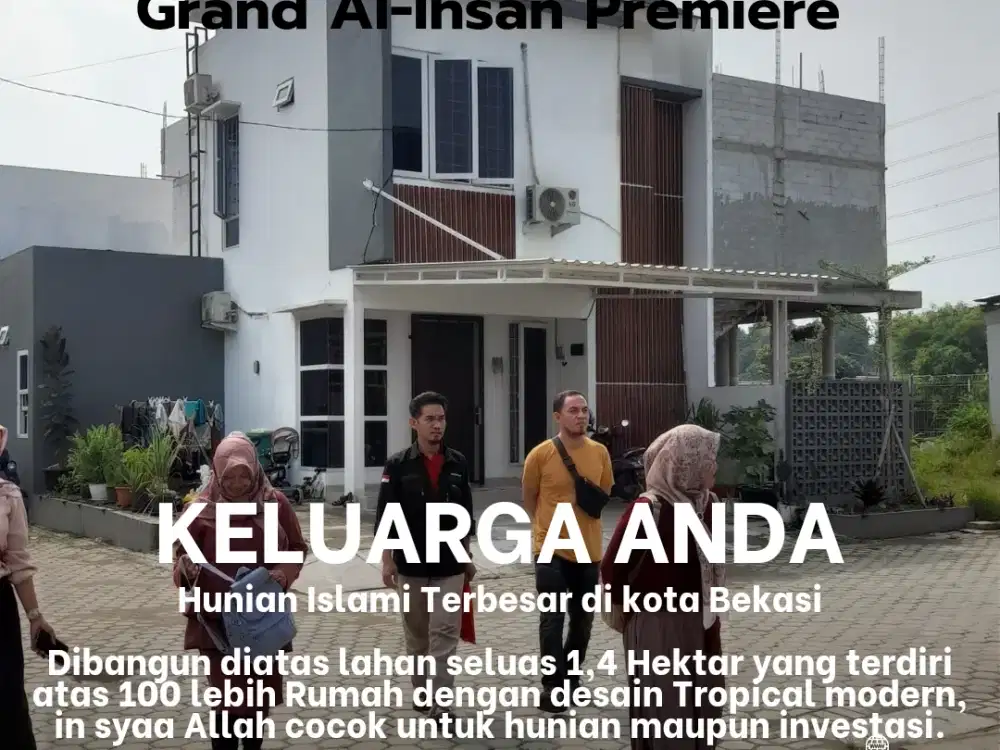 Rumah Dijual 2 Lantai Modern Strategis di Mustikasari Mustikajaya Bulak Kapal Grand Wisata Bekasi Timur
