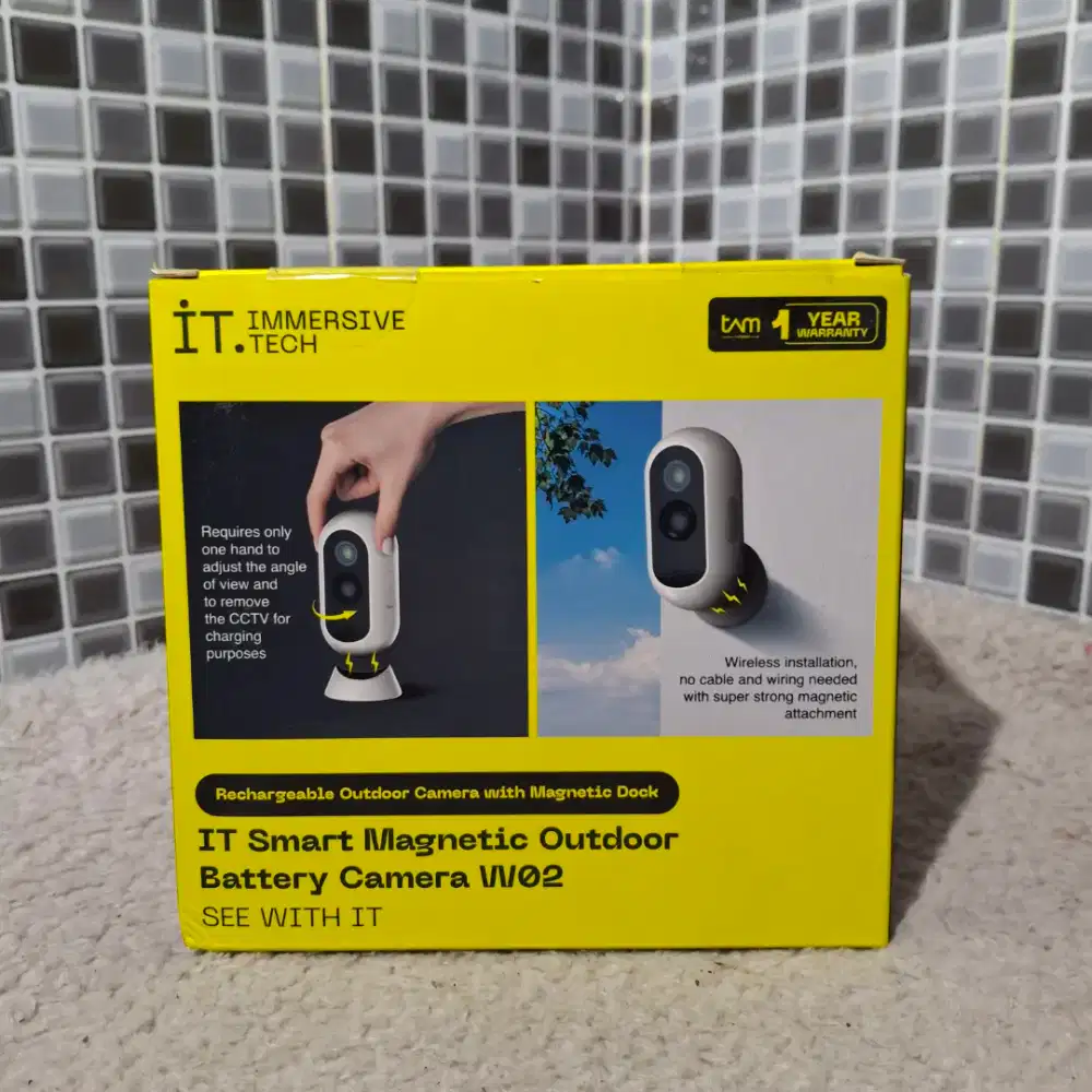 IT KAMERA OUTDOR MAGNETIK CCTV BARU ASLI ORIGINAL