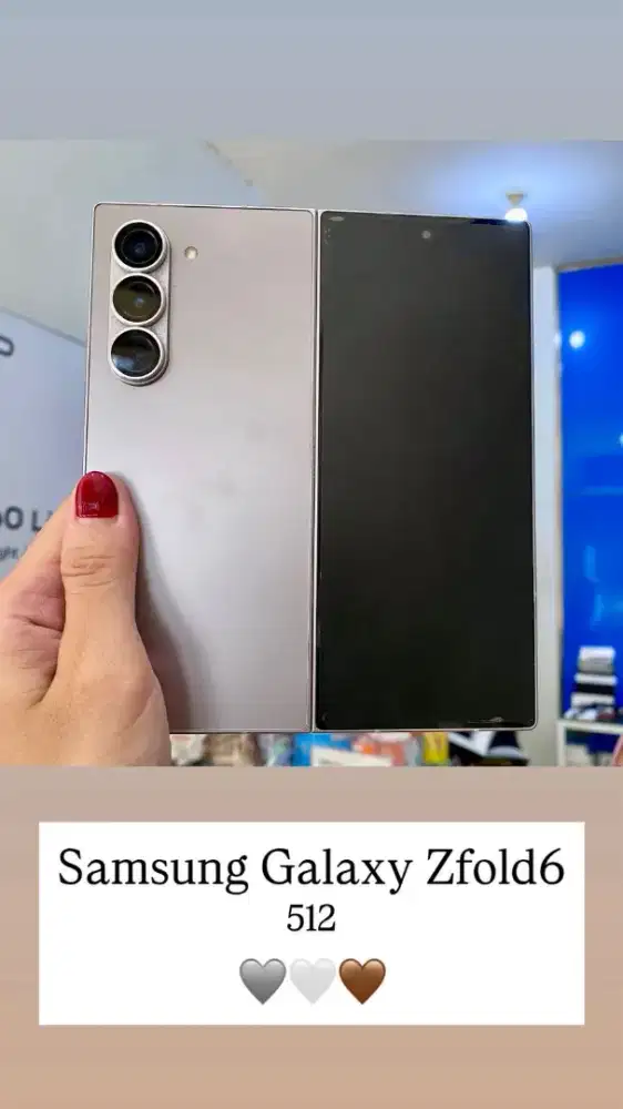 Samsung galaxy zfold 6 12/512gb silver