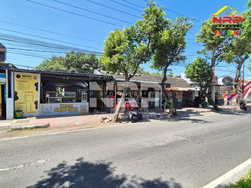 Dijual tanah pinggir jalan raya Banyuwangi depan kampus