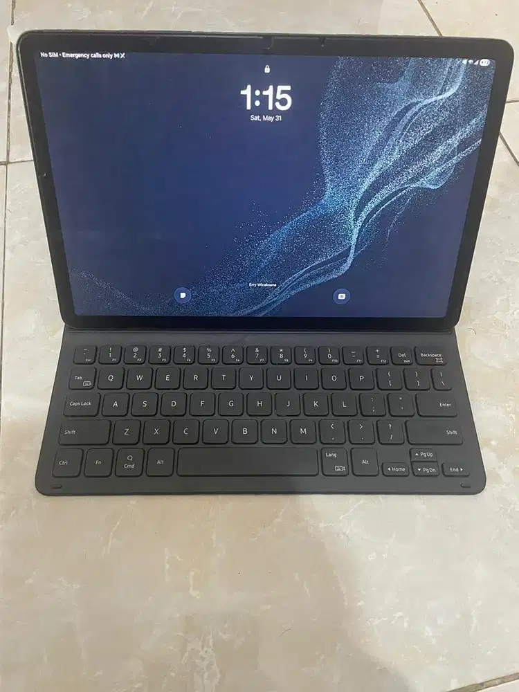 jual samsung tab s8 + keyboard