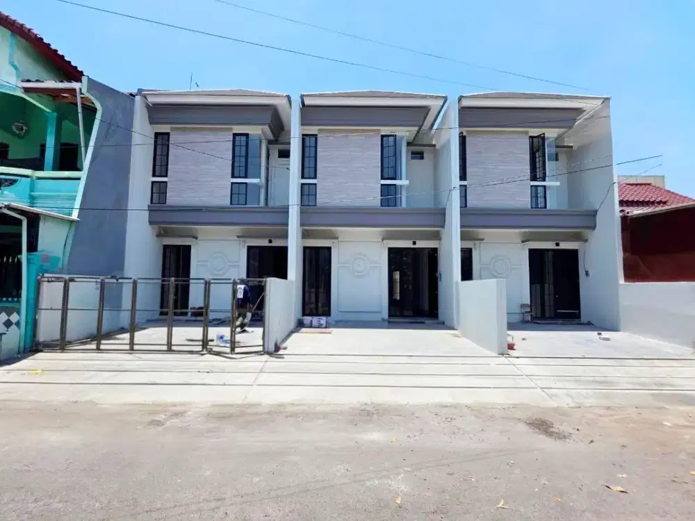 Rumah Gress Minimalis 2 Lt Murah Baruk Rungkut