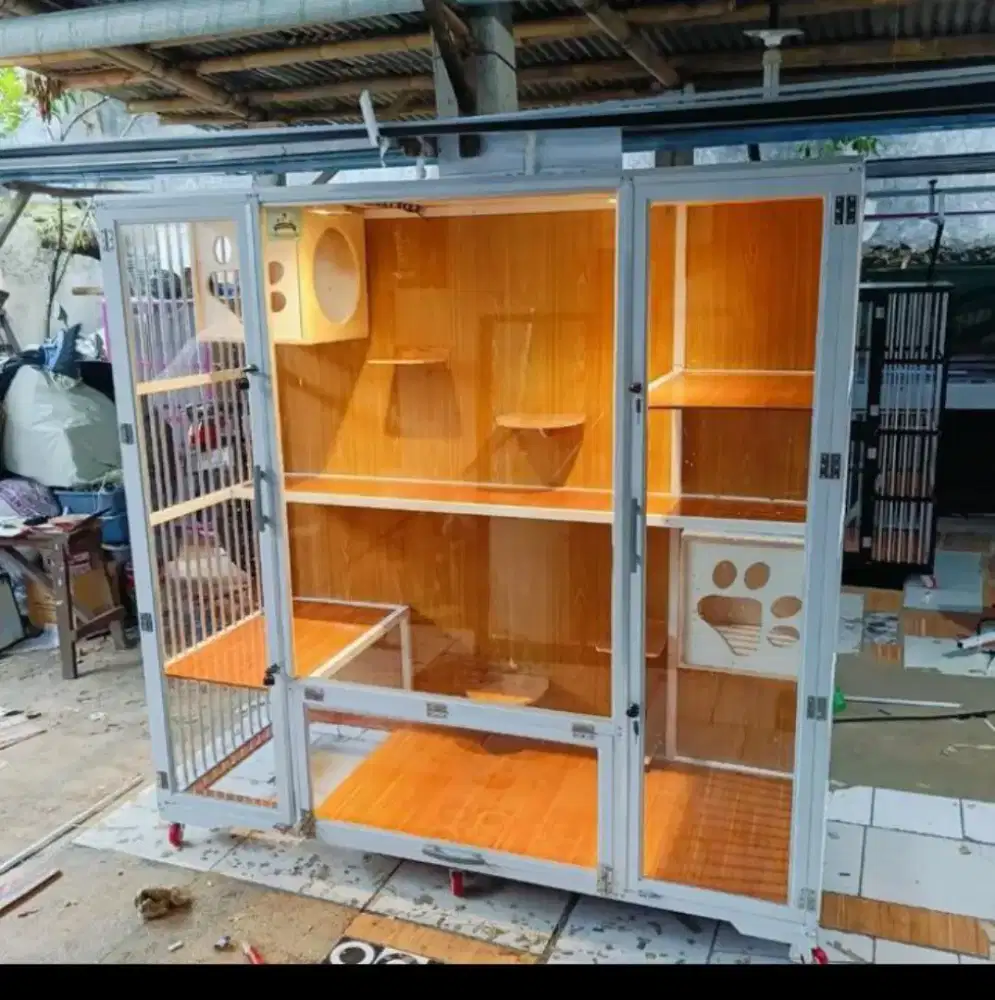 KANDANG 1PINTU JUMBO LED STRIP