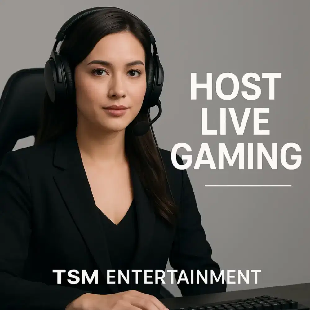 Dibutuhkan Host Live Streaming Wanita Gaming