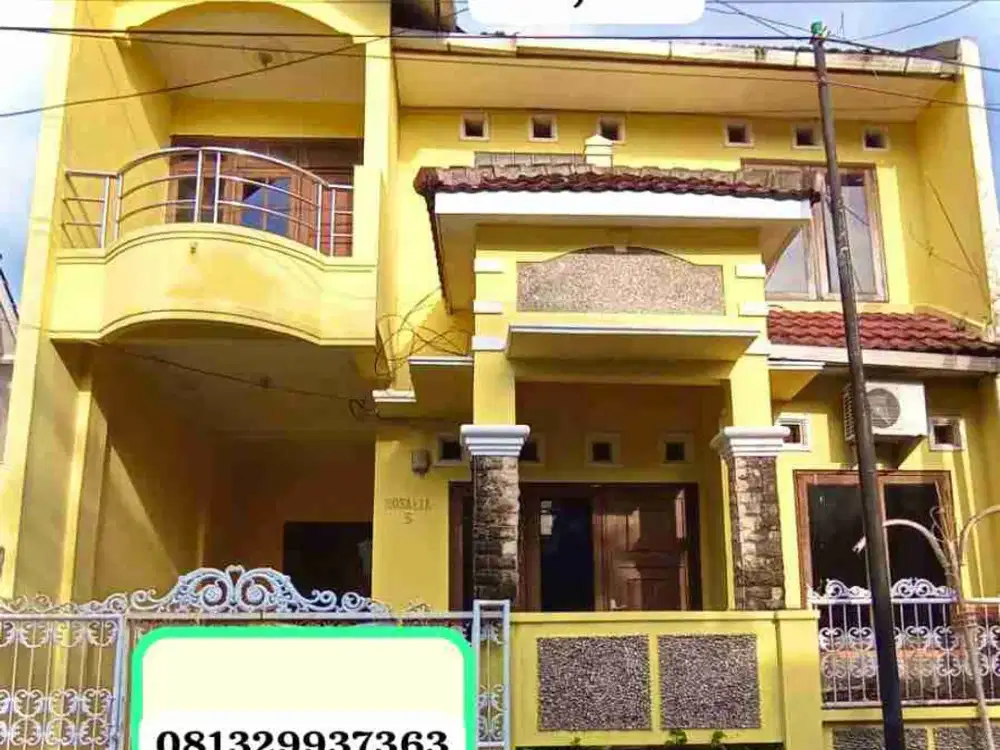 di kontrakkan rumah 2 lantai kamar banyak