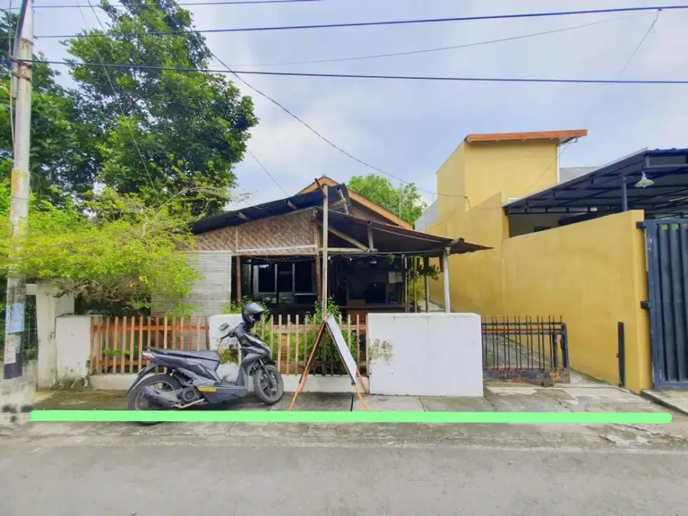 Tanah SHM 334m² Dekat Stadion Manahan Banjarsari Bonus Bangunan