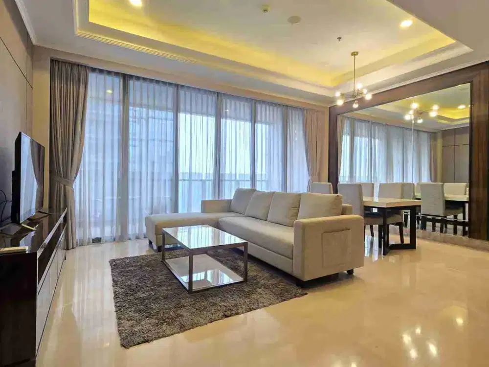 Disewakan Apartemen District 8 2+1BR full furnish brand new