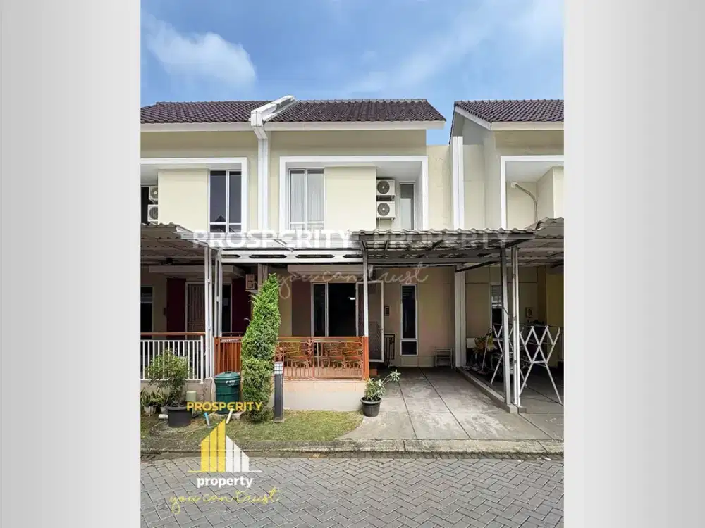 Rumah Furnished di Cluster Boston Village Sudah Renovasi dan Siap Huni by Paramount Gading Serpong Selangkah ke Ruko Anniva