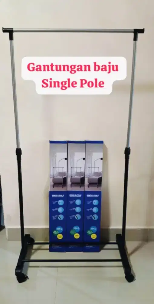 Gawang Baju Single Pole