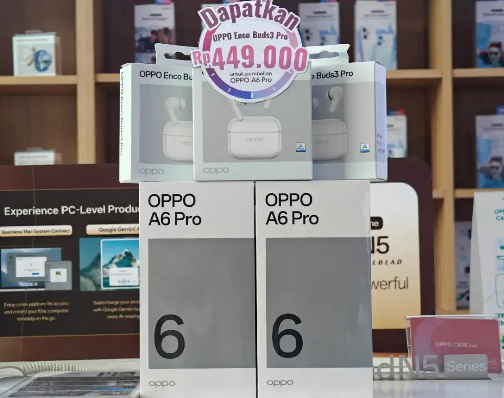 New Arrival Oppo A6 Pro 8/256 Promo Termurah Bergaransi Resmi 12bln