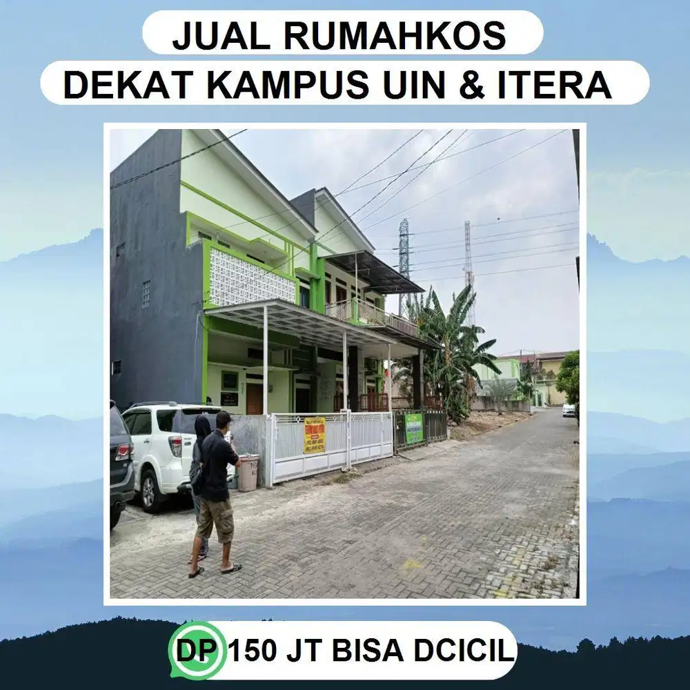 KOSAN MAHASISWA UIN DAN ITERA LOKASI SUPER STARTEGIS SUKARAME