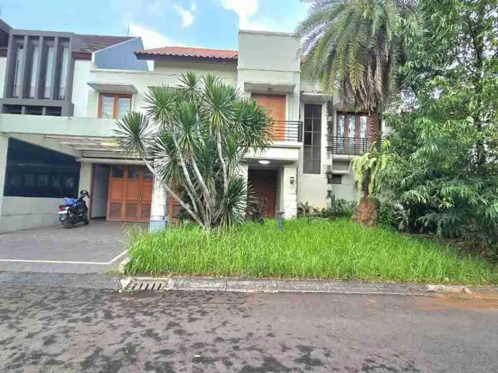 rumah siap huni semi furnished sektor 9 bintaro jaya