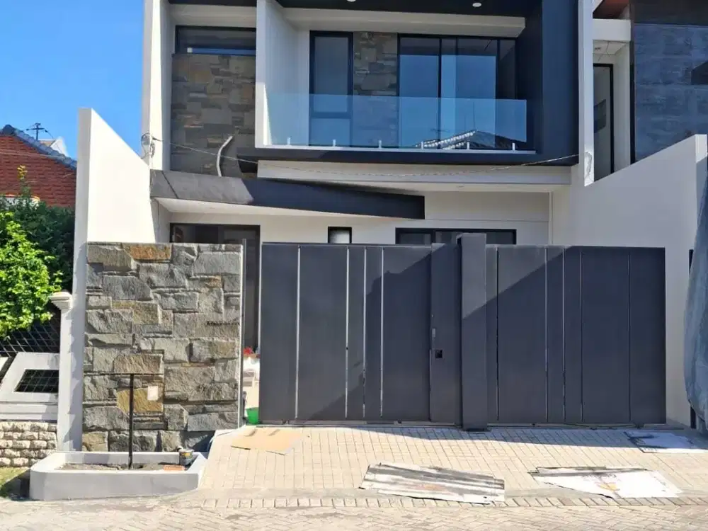 BARU GRESSS RUMAH MANYAR JAYA MEWAH MODERN MINIMALIS 2 LANTAI