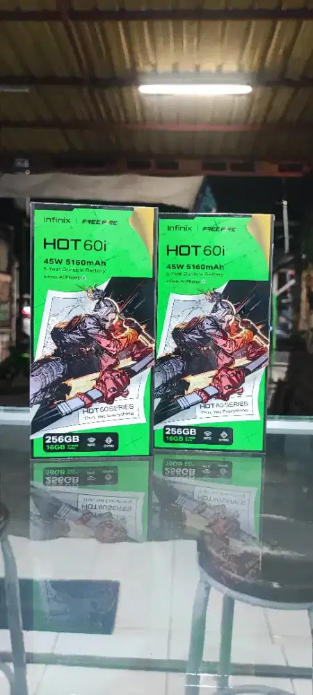 Infinix Hot 60i 8/256 Baru Fresh Garansi Resmi Infinix Indonesia