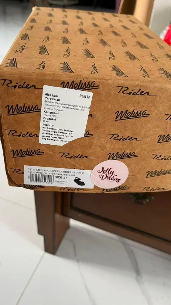 Dijual sepatu melissa no 37