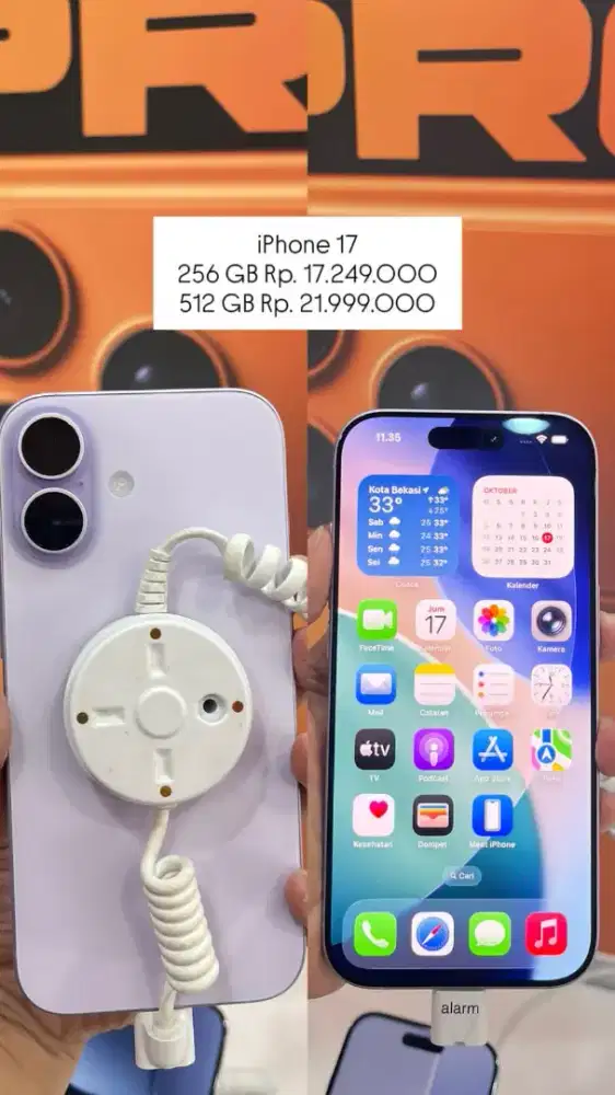 CICILAN IPHONE 17 PROMO BUNGA 0%