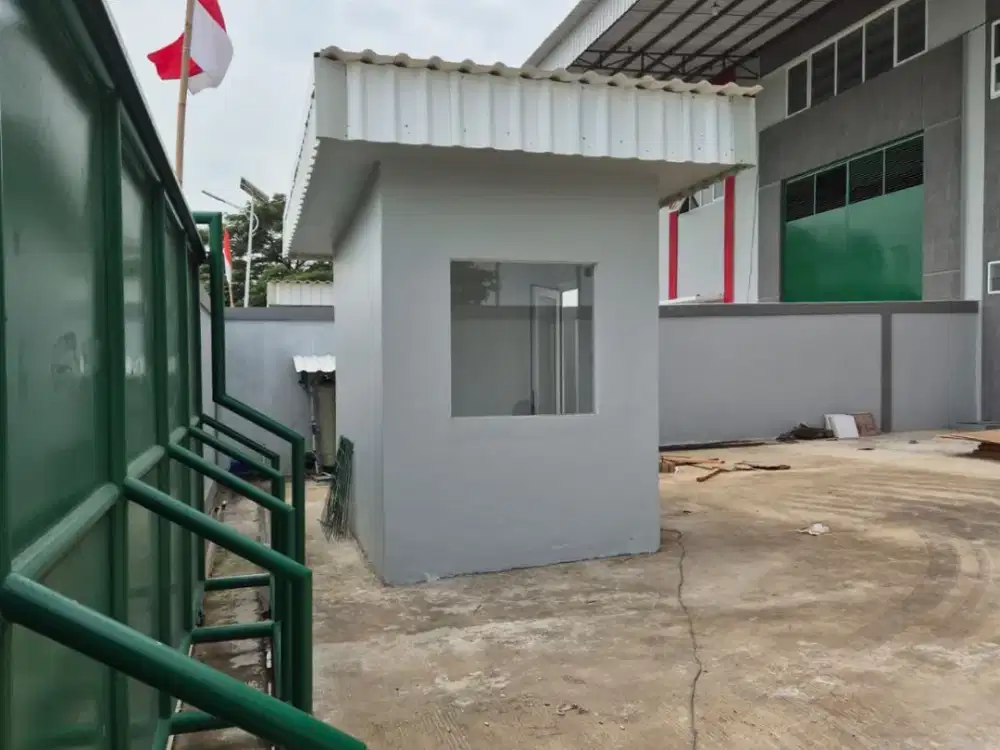 Gudang industri Laksana Tangerang, office rapi