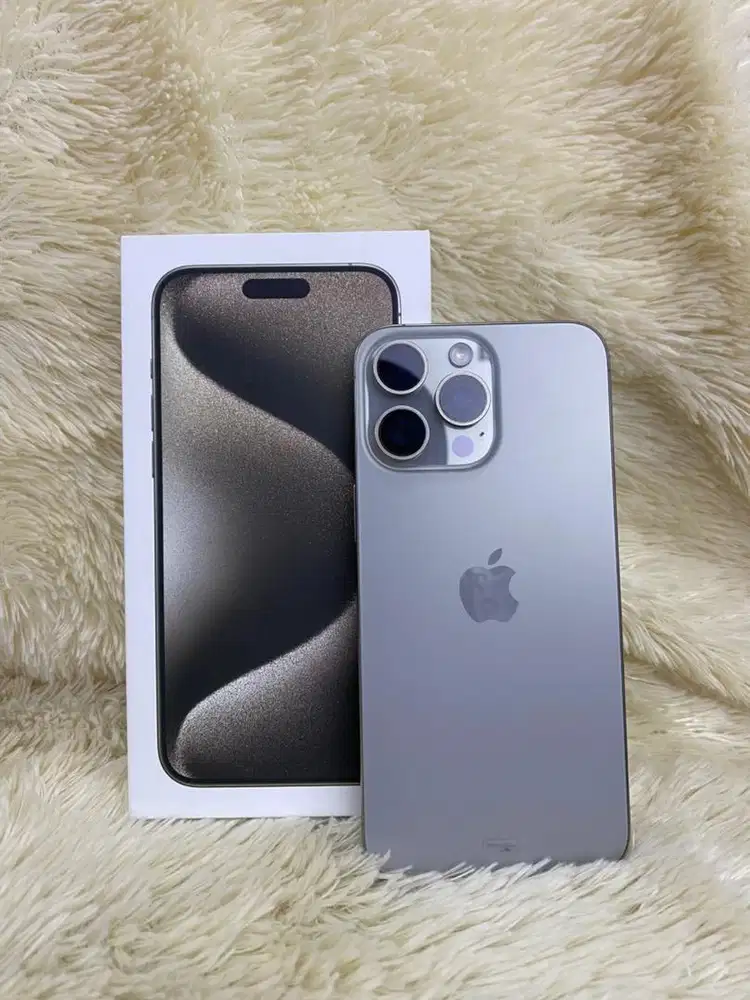 IPhone 15 Promax 256Gb Titanium Fullset original Resmi#3com