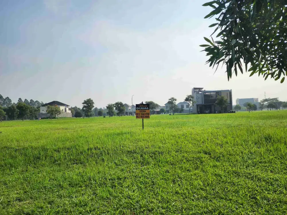 JUAL CEPAT !! Kavling Badan Suvarna Sutera 250m2