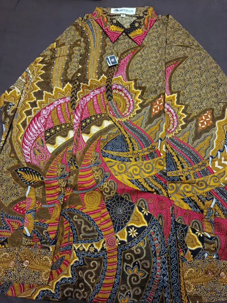 Kemeja Batik Lengan Panjang Batik Keris