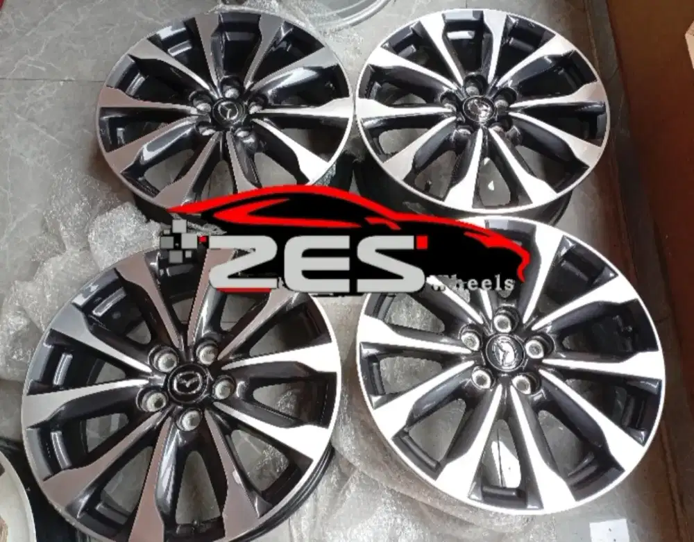 Velg Mazda CX3 R18 Facelift,Mazda CX3,cx8,cx9,Biante,cx5,HRV,Innova