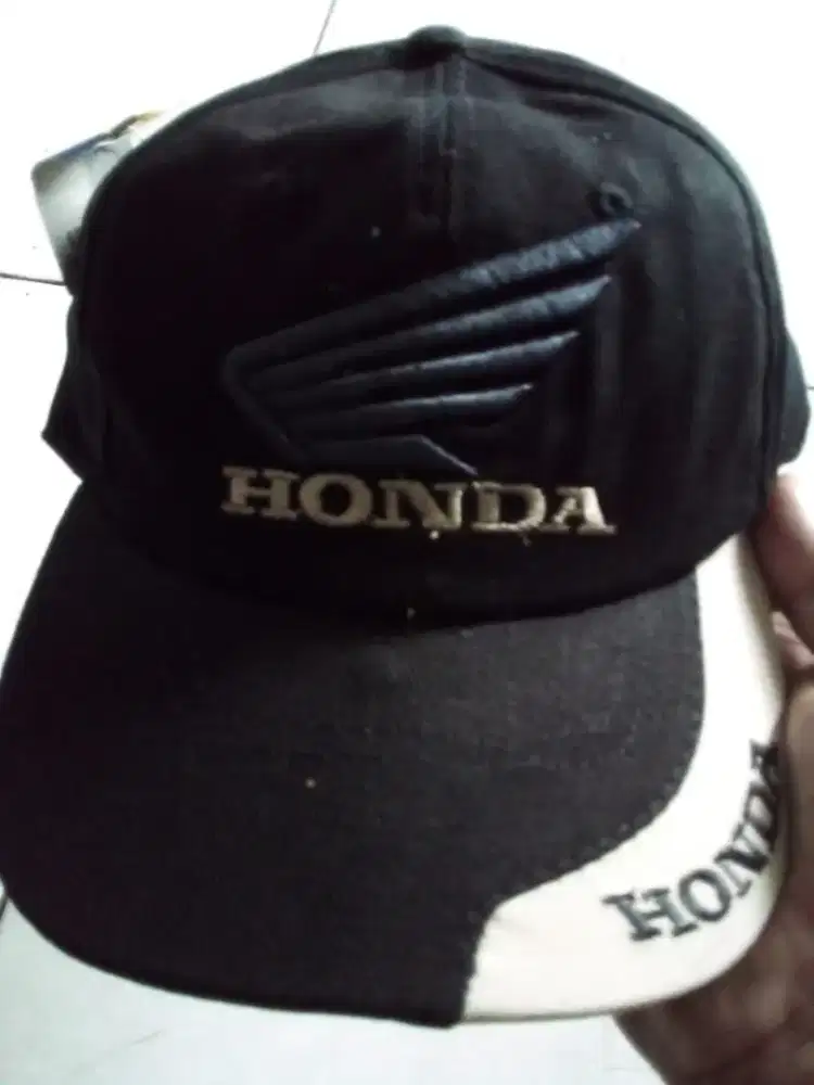 Topi Honda black keren