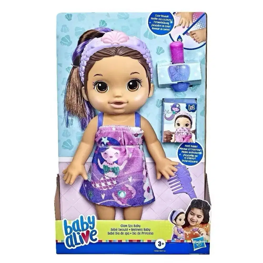 Baby alive spa kondisi baru box lengkap