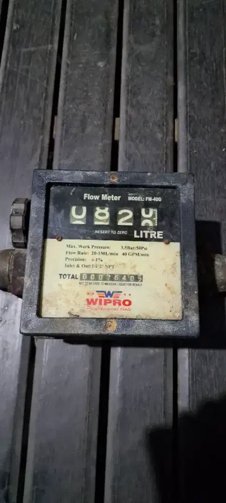 FLOW METER MINYAK